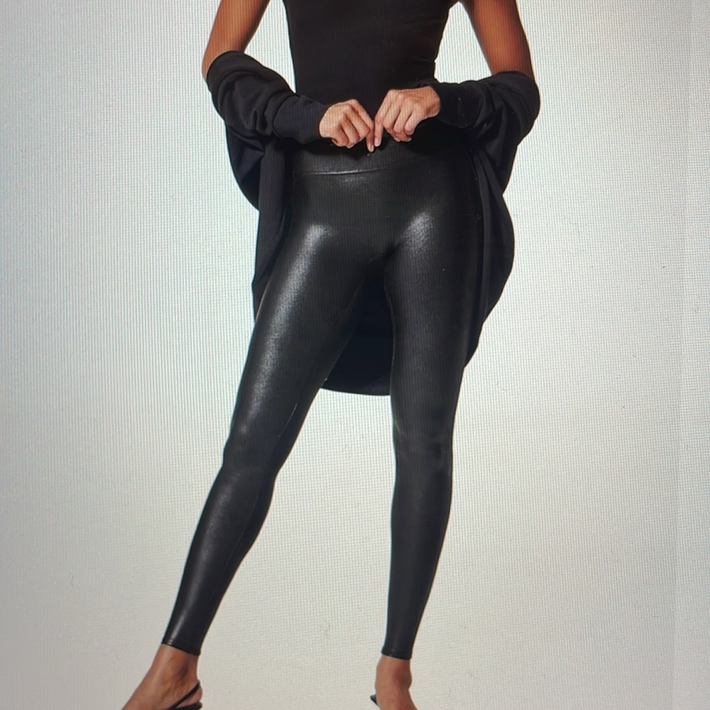 Spanx faux leather legging